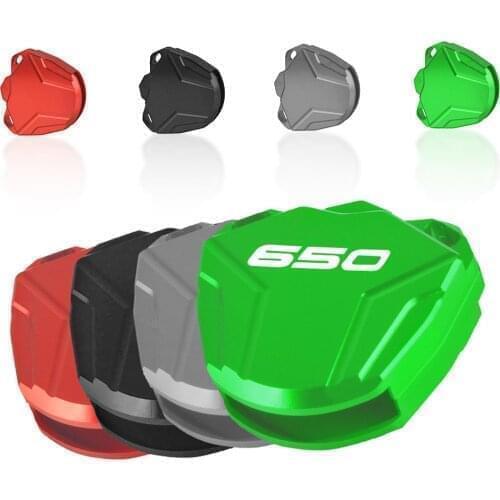 Motorcycle CNC Aluminum Key Case Key Cover Key Shell (Key Without chip) 2018 2019 For Kawasaki Z650 Z650 ABS Z 650 Z 650 A B S