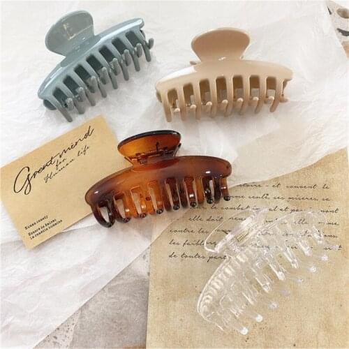 Big Barrette Crab Hair Claws Bath Hair Claw Ponytail Clip Large Hair Clamps Claw Clip Fashion Clip for Women