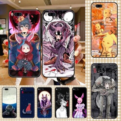 Anime BEASTARS Phone case For Xiaomi Mi Max Note 3 A2 A3 8 9 9T 10 Lite Pro Ultra black fashion hoesjes 3D cover soft cell cover