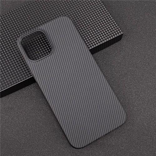 Real Carbon Fiber Lens Protection Phone Case for Apple iPhone 12 Pro Max Carbon Fiber Hard Cover Cases