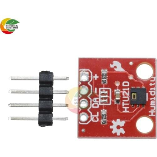 Ziqqucu Digital Temperature Humidity Sensor Module HTU21D Board Temperature Sensor Breakout Highly Accurate