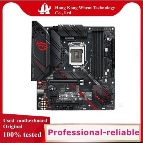 For ASUS ROG STRIX B460-G GAMING Motherboard Socket LGA 1200 DDR4 M.2 nvme ssd For Intel B460 Used Original Desktop Mainboard