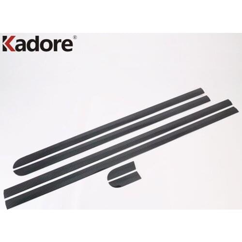 For Hyundai Grand Starex H-1 i800 2018 2019 2020 Carbon Fiber Side Door Body Molding Line Cover Trim Decoration Car Accessories