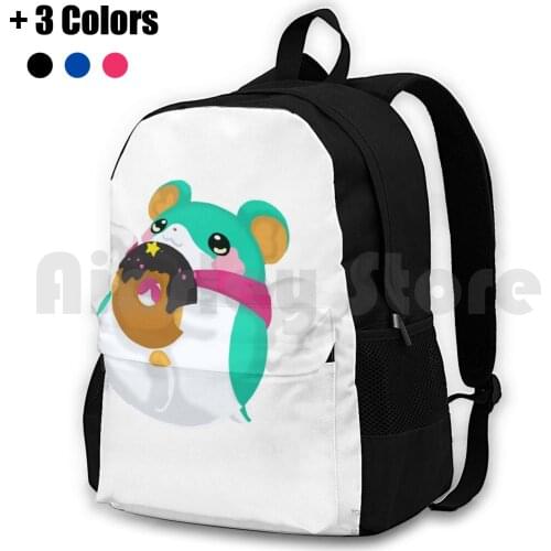 Fluffal Mouse-Yu-Gi-Oh! Outdoor Hiking Backpack Waterproof Camping Travel Ygo Yugioh Fluffal Bear Sora Tcg Games Nerd Geek
