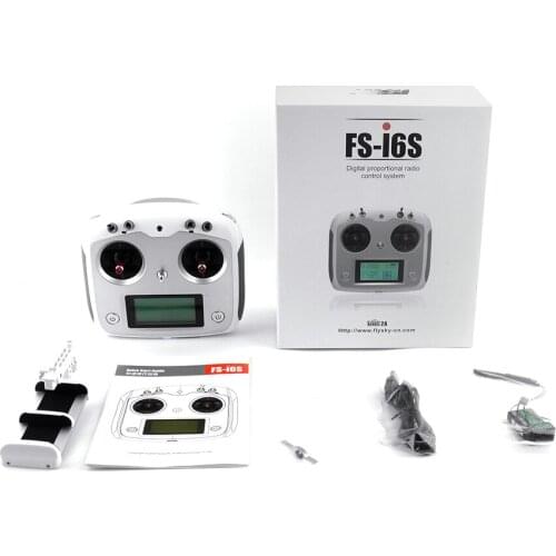 FlySky FS-I6S Remote Controller FS i6s 2.4G 10CH Radio Transmitter + iA6b/iA10b Receiver for RC Quadcopter Multirotor Drone