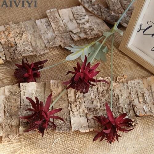 Artificial 4 head frangipani cute small silk flower wedding bouquet decoration party supplies artificial flowers wall plants