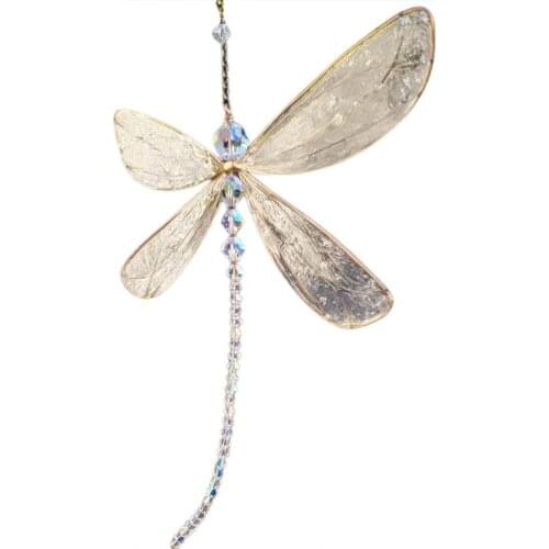 Dragonfly Crystal Suncatcher Hanging Crystal Suncatcher For Home Hanging Suncatcher Ornament