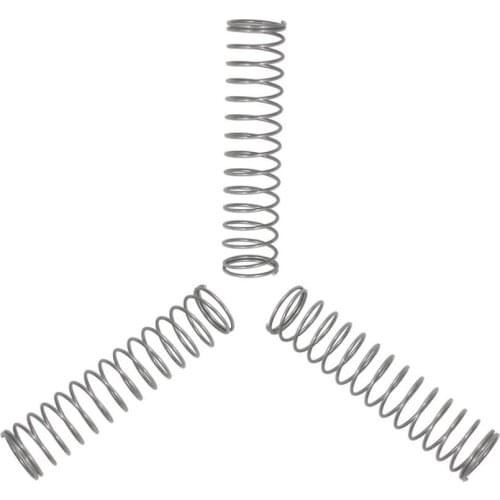 Set of 3 pcs Metal Trumpet Repairing Part Valve Spring Trumpet Spring Brass for Woodwind Instrument Parts