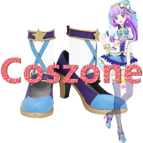 Aikatsu Hikami Sumire Cosplay Shoes Boots Halloween Carnival Cosplay Costume Accessories
