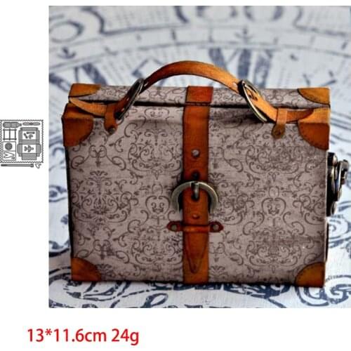 Portable Box Bags 2021 Metal Cutting Dies for DIY Scrapbooking Craft Dies Greeting Card Making Embossing