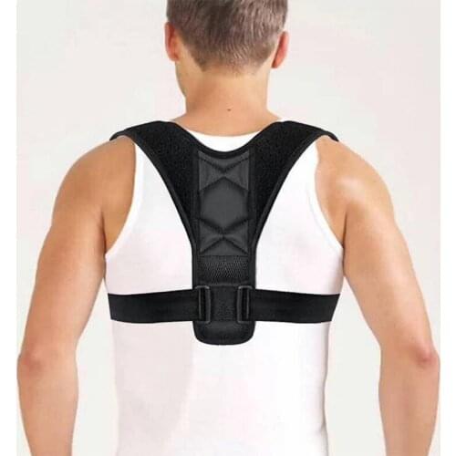 Adjustable Posture Corrector Brace Belt Upper Back Straight Strap Clavicle Spine Shoulder Lumbar Support Corset Unisex