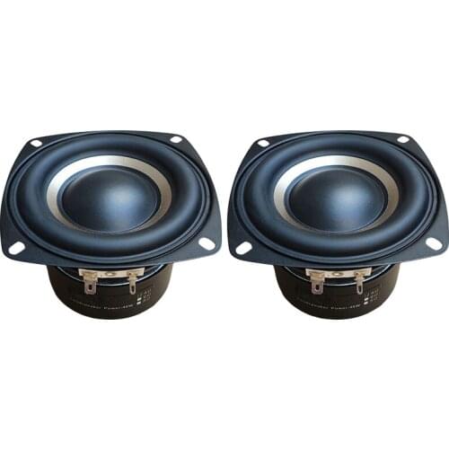 40W 4 Inch Bass Speaker 4Ohm 8Ohm Woofer Subwoofer Speaker Deep Bass Subwoofer Loudspeaker Strong Power Subwoofer Home Theater