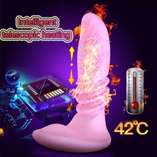 Remote Control Telescopic Dildo Vibrator Wearable Panties Butterfly dildos G Spot Clitoris Stimulator Woman Masturbator Sex toys