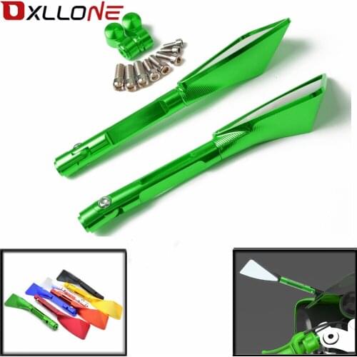 1 pair Motorcycle mirrors universal Motorcycle mirror side Rearview For kawasaki ER6N H2 Street HONDA X ADV X-ADV 300 750 1000