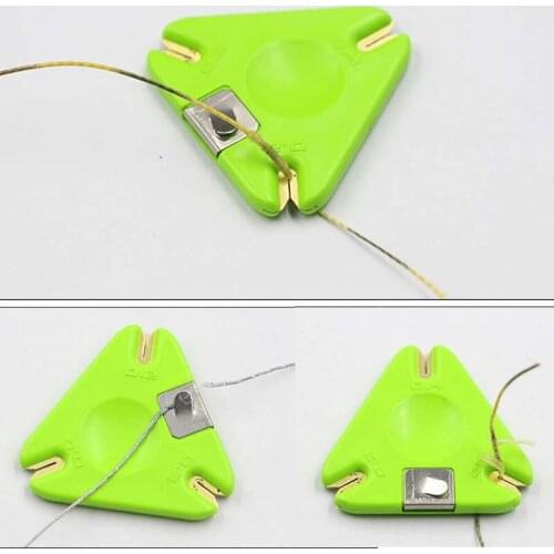 1Pc Fishing Line Cutters Fishing Coated Braid Stripper Rig Tool Carp Terminal Tackle Coarse Feeder Fishing Tool Accessories