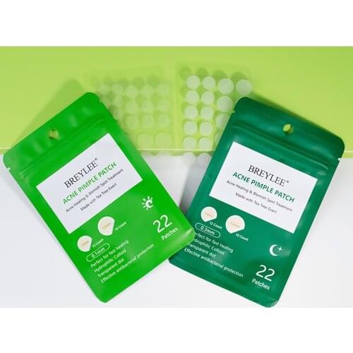 2pcs Acne Absorbing Dots Acne Pimple Remover Cover Patch Anti-Infection Invisible Blemish Treatment Stickers For Day and Night