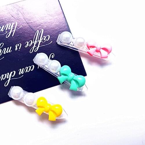 2019 20pcs/lot Pet cute broken hair clip dog headgear pearl bow only hairdressing Teddy Shishi dog jewelry Hairpin