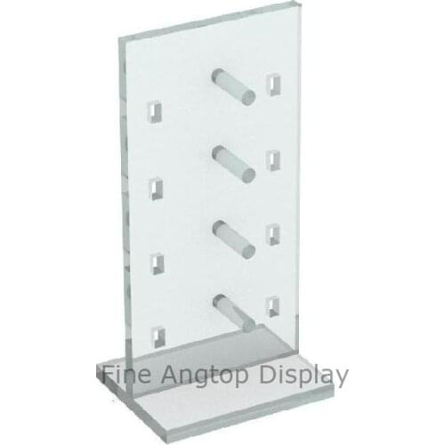 4 Tier Acrylic Sunglasses Eyeglasses Display Stand Clear Color