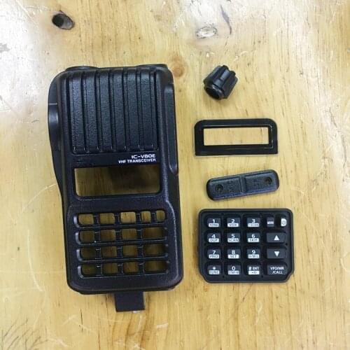 5pcs/lot the front housing case shell for ICOM IC-V80E ICV80E walkie talkie for repair replacement