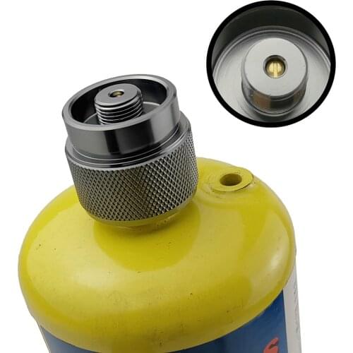 Conversion Adapter Stove Cylinder Canister Outdoor Camp Propane Head Converter Camping Portable Outdoor Elements