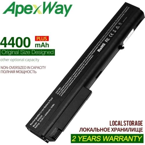 ApexWay 4400mAh 14.8v 8 cells Laptop Battery For HP COMPAQ Business Notebook nx7400 nx7300 NG8430 6720T 8510P 8710w NW8240