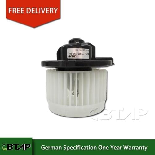 BTAP New Front HVAC Heater Blower Motor For HONDA FIT 1.5L L4 12V 2007 2008 79310-SAA-G01 79310-SAA-305 79310SAAG01 79310SAA305