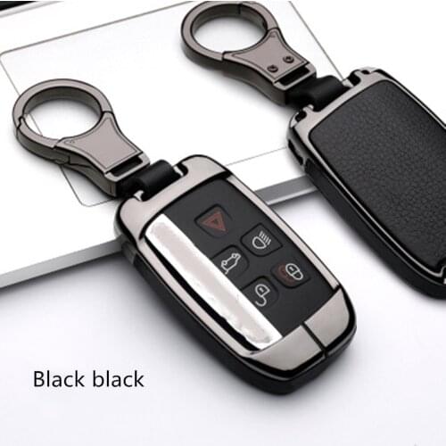 Alloy car Key Case Shell New CarKey Cover Set For Land Rover Range Rover Sport Evoque Freelander2 For Jaguar XF XJ XJL XE C-X16