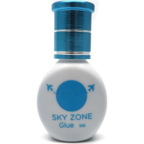 Sky Zone Glue for Eyelash Extension Without Sealed Bag For Eyelash Extensions 1 bottle 10ml/bottle Low Irritation Fast Drying