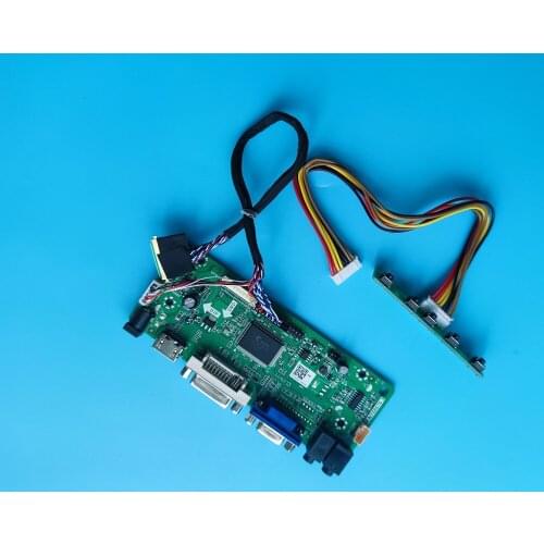 Kit For HSD101PFW2-B00/A00/A01/A02 DVI LED LCD M.NT68676 VGA Screen Controller board Panel monitor 40pin LVDS 1024X600 10.1"