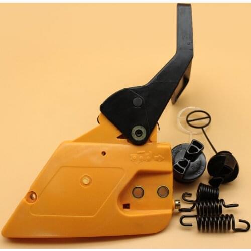 Chain Clutch Cover Brake Handle Cap Buffer Spring Kit Fit Partner 350 351 370 371 390 420 Chainsaw Replacement Parts