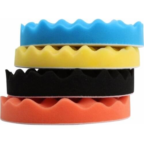 4Pcs 100mm Buffing Polishing Sponge Pad Kit For Boat Car Polish Buffer Drill Wheel polisher Removes Scratches