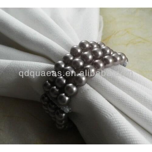 Aliexpress sold beaded wedding napkin ring holiday decoration napkin ring