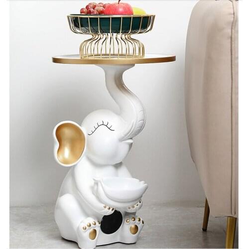 Nordic Light luxury living room large landing elephant ornaments Sofa TV cabinet creative decoration housewarming gift