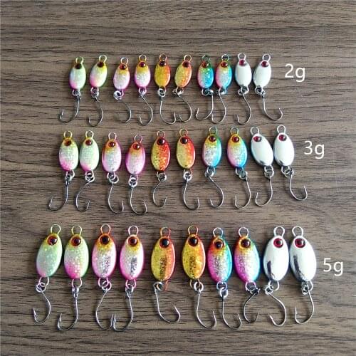 30pcs 2g 3g 5g Micro Cast Metal Jig Shore Casting Jigging Spoon Saltwater Fishing Lure Artificial Bait Tackle isca