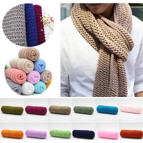 Warm Yarn Alpaca Wool 100G Scarves Handcraft Knitting Gloves Hand-Knitted Hook Needle For Scarf Sweater Eco-Friendly Thread