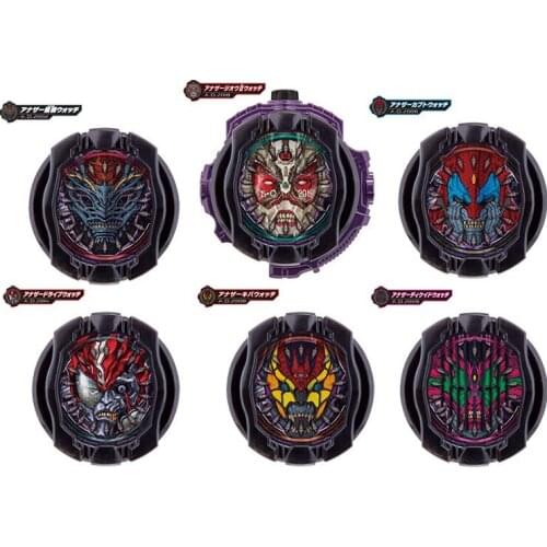 Bandai Mask Knight Hand-made Model Toy PB DX Time King Alien Knight Watch Set 42584