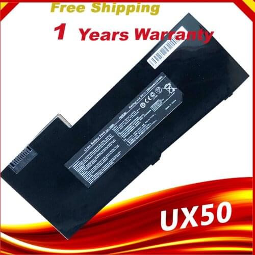 Laptop Battery for asus C41-UX50 P0AC001 POAC001 UX50 UX50V UX50V-RX05 UX50V-XX004C 4 cells batteria akku batterie