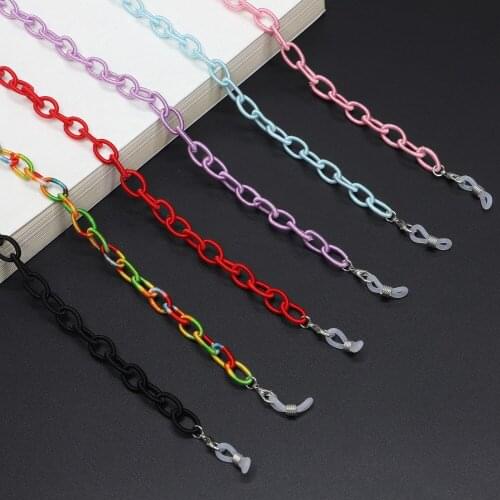 Colorful Student Glasses Chain Holder Neck Cord Strap Rope Sports Band Cord Holder For Lovers Eye Accessories