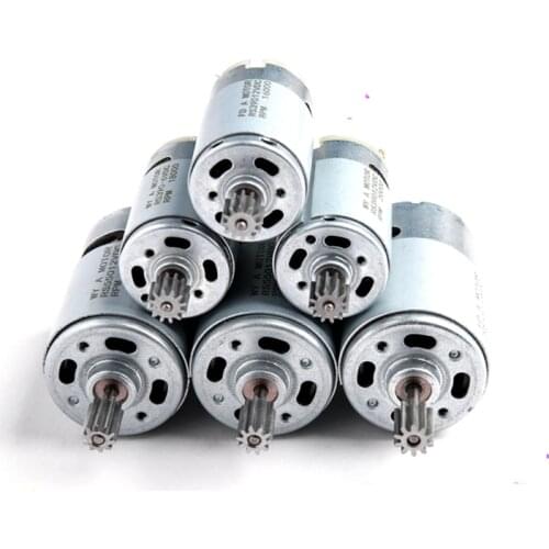 RS 380 390 550 Childrens Electric Motor Car Toy Car Motorcycle DC 6V 12V Motors Gear Box 10 12 Teeth Accessories 10T 12T Gears
