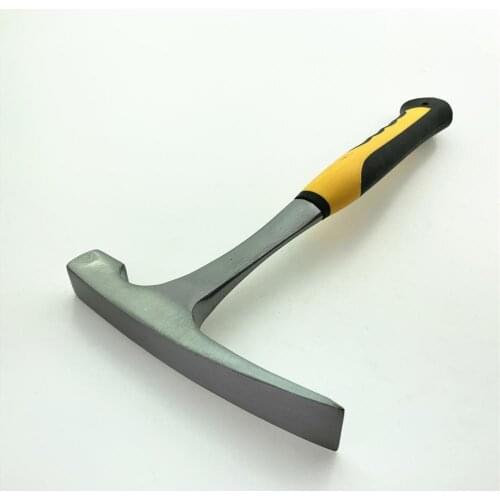 Geological Prospecting Hammer Sheet Metal Hammer Outdoor Tool Multifunctional Mining Hammer Ground Mining Hammer
