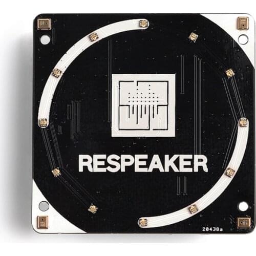 For ReSpeaker 4-Mic Array for Raspberry Pi 4 microphones Array for AI and voice applications quad-microphone expansion board