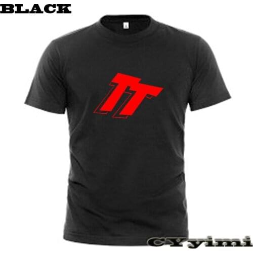 For Triumph TT 600 T Shirt Men New LOGO T-shirt 100% Cotton Summer Short Sleeve Round Neck Tees Male
