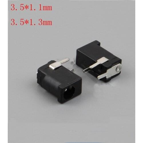 Charging head 4.2 outer diameter 3 feet high temperature DC DC power socket 3.5*1.1mm female interface
