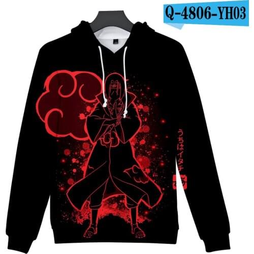 Uzumaki Uchiha Hoodie Hatake Kakashi Sweatshirts Men women Hoody Boy/girl/kids Anime Clothes Akatsuki Sweatshirts Child Clothes