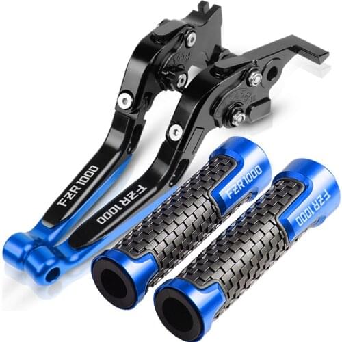 Motorcycle Brake Levers Handle Handlebar Hand Grips For Yamaha FZR1000 GENESIS FZR 1000 1987 1988 Adjustable Brake Clutch Levers