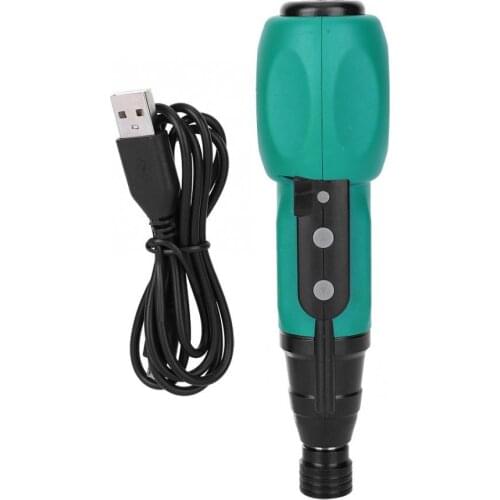 Cordless Screwdriver USB Handheld Magnetic Electric Screwdriver Drill Kit DIY Power Tool for Furniture Assembly Battery Drill