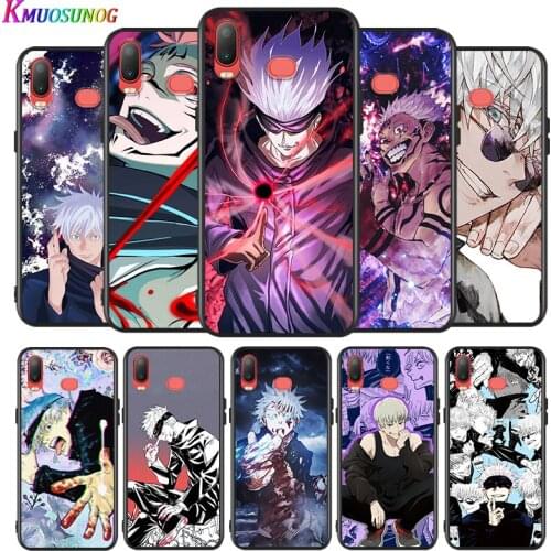 Jujutsu Kaisen Anime for Samsung Galaxy A9 A8 Star A750 A7 A6 A5 A3 Plus 2018 2017 2016 Silicone Black Phone Case Soft Cover