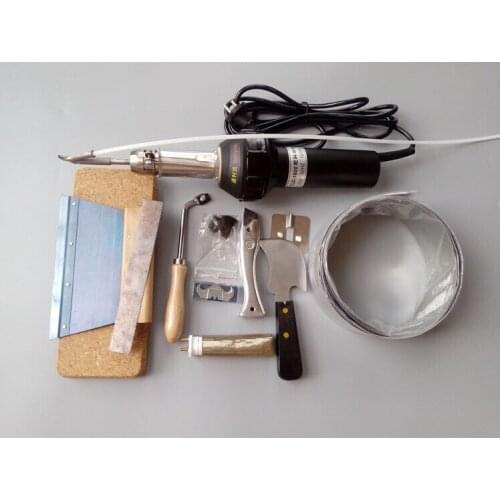 230V 1600W Hot Air Welder Plastic Heat Gun PVC Floor Welding Torch Hot Air Blower With Accessories