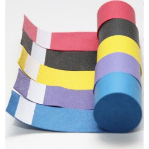 5 Pcs Elasticity Breathable Sweatband Tennis Racket Over grip pressure point badminton Racquets Thin Type Random Color