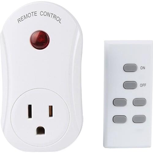 ESPLENTY Smart Plug US Wireless Remote Control Socket（1 Socket+1 Remote
